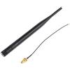 Dcaknri RP-SMA maschio 868 MHz 5dBi Router Antenna+15cm RP SMA femmina a I