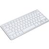 Generic Tastiera, Tastiera BT Reattiva Wireless, Resistente Agli Schizzi, Pad Ammortizzante Color Argento per PC (russo)