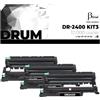 Betaink 3 Tamburi Compatibili DR-2400 per stampanti Brother DCP-L2510D DCP-L2530DW DCP-L2537DW DCP-L2530DW HL-L2310D HL-L2375DW HL-L2372DN HL-L2370DN MFC-L2750DW MFC-L2735DW MFC-L2732DW 12.000 copie
