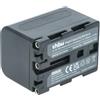 vhbw batteria sostituisce Sony NP-QM51D, NP-QM71, NP-QM71D, NP-QM91, NP-QM91D per videocamera camcorder (2000mAh, 7,2V, Li-Ion)