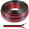 SeKi Cavo per altoparlante, rosso, nero, 2 x 4,00 mm², 25 m