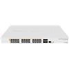 Mikrotik CRS328-24P-4S+RM switch di rete Gestito L2/L3 Gigabit Ethernet (10/100/1000) Bianco 1U Supporto Power over Ethernet (PoE)