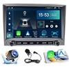 DAEFAG Android 14 Autoradio per Porsche Cayman 911 987 Boxster 997 8 Pollici Stereo Auto Radio Doppio Din con CarPlay/Android Auto GPS USB Bluetooth WIFI FM Comandi al volante Touchscreen(S-6(8G+128G))
