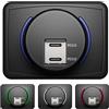 Generisch Presa di ricarica USB per camper - Porta di ricarica rapida, doppia presa | per ricarica rapida per camper, auto, barche, moto, camper, uso marittimo, viaggi su strada, viaggi all'aria