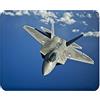 Fabulous Tappetino per mouse in similpelle aereo da caccia militare Jet Combat US Army (22 x 18 cm)