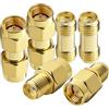 YILIANDUO 6 Tipo Kit Adattatore SMA RF Coassiale Maschio Femmina per 4G Antenna Router 2G 3G LTE Radio Amatoriale DAB WLAN LAN