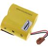 akku-net batteria al litio SPS per Panasonic Tipo BR-CCF2TH, 6V, Lithium-Mangandioxid