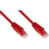 Link LK6AU500R Cavo Rete CATEGORIA 6A Non SCHERMATO UTP AWG24 Colore Rosso HALOGENFREE MT 50