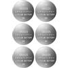 Ruarby Batteria a bottone CR2025 3V per le campane elettroniche a distanza Durata prolungata della batteria Uso CR2025 Button Coin Cell