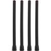 Eboxer 4PCS Portatile SMA-femmina VHF Gomma Palmare A Due Vvie Radio Walkie Talkie Radio Antenna per ICOM