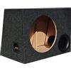 NSC 1 cassa trapezoidale bass reflex per subwoofer da 30 cm di diametro volume quaranta litri cofano bagagliaio auto, 1 pezzo