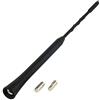 adaptershop Bacchetta per antenna auto Universale, antenna corta da 24 cm, M5 M6