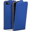 MoEx Custodia a Portafoglio per Apple iPhone 7 / iPhone 8, Pieghevole, Protezione Completa a 360 Gradi, Pelle vegana, Custodia per Cellulare con Chiusura Verticale, Magnetica, Reale - Blu