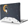 HLAAJJX Custodia Rigida Compatibile con Nuovo Macbook Pro 15 pollici 2019 2018 2017 2016 con Touch Bar e Touch ID A1990 A1707, Caso Duro Protettivo in Plastica, Astronauta3