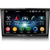 Erisin 8 Pollici [4G+64GB] Android 14 Autoradio 2 Din per Opel Meriva Corsa D Zafira Vivaro Antara H Vivaro Car Radio Con Navigatore Bluetooth WIFI DSP Wireless Carplay Android Auto Schermo tattile