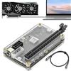 OwlTree PCIE 3.0 x16 22Gbps eGPU DOCK, cavo Thunderbolt 4, compatibile con GPU esterna Intel AMD scheda grafica per console laptop Windows con Thunderbolt 3/4 USB 4, alimentato da CPU PD/8Pin/Molex/DC5521