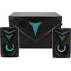 Xtreme Videogames Xtreme Casse PC 2.1 con Subwoofer USB TURTLE Speakers con LED 33208