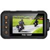 Generico Telecamera Di Registrazione Per Moto - Dash Cam, Display Da 3 Pollici, Grandangolo 1080P Impermeabile, Video Anteriore Posteriore, Dispositivo Di Sicurezza Di Guida | Telecamere Di Registr