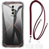 Shantime Custodia TPU con Tracolla/Collana a Spalla Compatibile con Doogee Blade 10 Ultra, Cover Protettiva Antiurto con Laccio Regolabile
