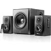 Edifier S351DB Altoparlante da scaffale e sistema subwoofer 2.1, Bluetooth, 150W RMS, doppio 3.5″ Mid-Bass e 0.75″ Tweeter più subwoofer da 8″, doppi ingressi RCA/ottici/coassiali, con telecomando