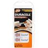 Duracell Zinco-Aria Cellule uditive, 312/A312/PR41, 1.4 V - 6 Pezzi