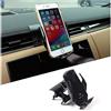 DIYUCAR Supporto per telefono per auto Navigazione GPS Controllo Centrale Presa d'aria Supporto per telefono per Land Rover Range Rover Vogue L460 2023 Accessori Auto (Stile D)