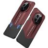 COQUE COUQE Custodia per Huawei Mate 70 Guscio posteriore, Guscio scudo paraurti avanzato, Cover antiurto per Huawei Mate 70-Rosso