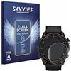 savvies 4 Pezzi Full-Screen Pellicola Protettiva per Garmin Descent Mk3i (51 mm) Full Cover Pellicola[Completa, 3D Curved, Proteggi Schermo]