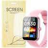 GreeSea [6 Pezzo] Morbido Pellicola protettive per display Compatibile per Smartwatch Alutoria Orologio Intelligente Kinder 1.83 S80K (6 Pezzo Protettive)
