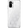Mixroom - Cover Custodia Case In TPU Silicone Morbida Sfondo Trasparente Per Xiaomi Redmi Note 10 PRO 4G Fantasia Fiocchi Di Neve 629