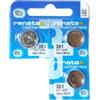 RENATA Set di 3 batterie a bottone in argento ossido 391/SR1120W 0% mercurio