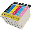 BELLIVESTORE 6 Cartucce d'inchiostro compatibile PER Epson T0801 T0802 T0803 T0804 T0805 T0806 Epson Stylus Photo R265 R360 RX560 R285 R585 R685 RX585 RX685 PX700W PX800FW P50 PX650