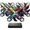 Zalman Hp 140Mm Led Fan 3-Pk Z.Sync