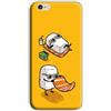 Mixroom - Cover Custodia Back case In TPU Silicone Morbido Per iPhone 7 / iPhone 8 Fantasia Coppia Di Sushi In Spiaggia M594