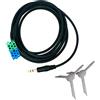 1neiSmartech Cavo Funzione Aux In, Adattatore Con Jack Maschio + kit Estrazione Per Impianto Stereo Auto Fiat Bravo Dal 2007 Modello Autoradio Visteon Per Ingresso Audio Mp3 Smartphone