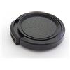vhbw copriobiettivo universale 30 mm per fotocamera - plastica nero, con maniglia laterale