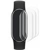 savvies 4 Pezzi Full-Screen Pellicola Protettiva per Xiaomi Smart Band 8 Full Cover Pellicola Copertura [Trasparente, 3D Curved, Proteggi Schermo]
