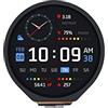 Waveshare RP2040 MCU Board with 1.28 Inch Round Touch LCD Display Module 240 x 240 Resolution 65K RGB Colours IPS Screen Based on Raspberry Pi RP2040,Accelerometer And Gyroscope Sensor,USB Type-C Connector