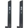 Bstepompre Antenna 2 pezzi 3G 4G 5G 600-6000MHz 18DBi guadagno SMA per scheda di rete WiFi router segnale alto (C)