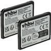 vhbw 2x batteria compatibile con Midland PMR446, PMR446+, 777 radio (700mAh, 3,7V, Li-Ion)