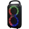 VR VETRINEINRETE Vetrineinrete® Cassa bluetooth portatile con luci led RGB Radio FM Potenza 40W RMS TWS USB/TF