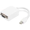 Digitus ASSMANN Electronic Mini DP - HD15, 0.15 m 0,15 m mini DisplayPort VGA (D-Sub) Bianco