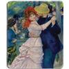 dealzEpic - Tappetino per mouse artistico - Tappetino in gomma naturale con famosa pittura d'arte fine di Dance à Bougival di Pierre-Auguste Renoir - Bordi cuciti - 24,1x20,1 cm