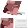 HLAAJJX Custodia Laptop per Macbook Air 13 pollici M4 M3 M2,Versione 2025 2024 2022 A2681 A3113 A3240,Case Cover Duro Protection in Plastica per Apple Macbook Air 13,6,Linee Astratte