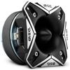 DS18 1 PRO-TWX3Ti super bullet tweeter da 9,7 x 9,7 cm, da 250 watt rms 500 watt max, impedenza 4 ohm, sensibilità 108 db spl, per auto, 1 pezzo