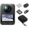 DJI Osmo 360 con accessori, fotocamera con immagini da 1 pollice, video nativi in 8K, foto da 120 MP, impermeabile, action cam per sport, vlog (Osmo 360 Standard Combo)