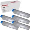 Genérico MC853 / MC873 / MC883 pack 5 cartucce toner compatibili con OKI 45862840/45862818, 45862839/45862816, 45862838/45862815, 45862837/45862862862862862862862862862814 alta Qualità