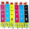 MR CARTRIDGE Kit 7 CARTUCCE COMPATIBILI per EPSON T0481 T0482 T0483 T0484 T0485 T0486