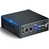 Kinupute Mini PC i9, Computer Desktop con Core i9-12900H, 14 core Fino 5,0GHz, Win-11 Pro, 64G DDR5, SSD M.2 PCIE 4.0 da 1T, Triplo display DP/HDMI/USB4.0, 8K/4K a 60Hz, Doppia LAN 2,5G, WiFi6E, VESA