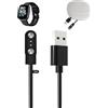 toergy Cavo per CATGIFF S60K Smart Watch, caricatore magnetico portatile, cavo di ricarica USB, custodia portatile in silicone